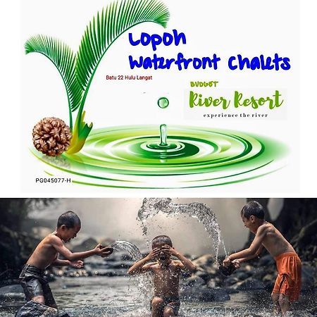 Lopoh Waterfront Budget Chalets Villa Hulu Langat Ngoại thất bức ảnh