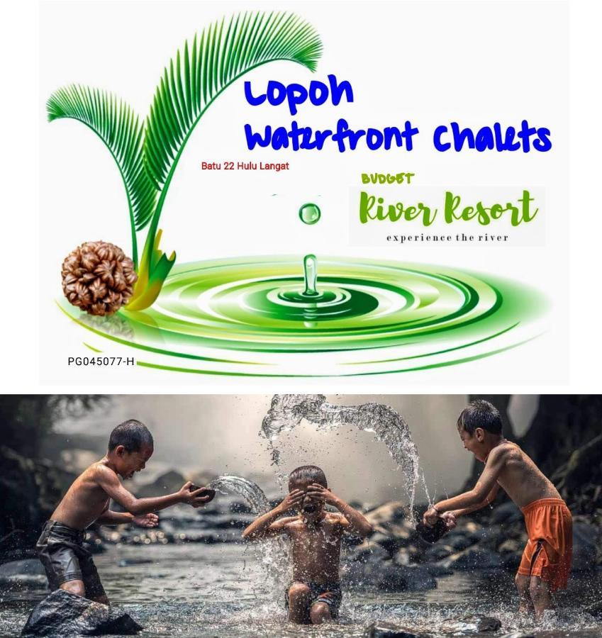 Lopoh Waterfront Budget Chalets Villa Hulu Langat Ngoại thất bức ảnh